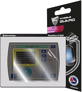 IPG For Allen Bradley 2711C PanelView Component C1000 (2711C T10C) Screen Protector Hydrogel Invisible Ultra HD Clear Film Anti Scratch Skin Guard - Smooth/Self-Healing/Bubble -Free for C1000