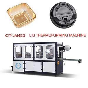 [Hot Item] Fully Automatic Plastic Tray Forming Machine Plastic Polystyrene Thermoforming Machine of in-Mould Cutting Process