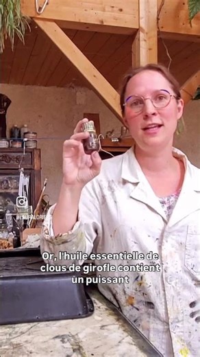 Mais pourquoi donc de l’huile essentielle de clou de girofle ?