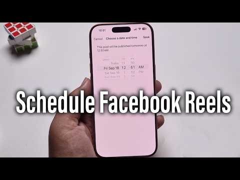How to Schedule Facebook Reels?