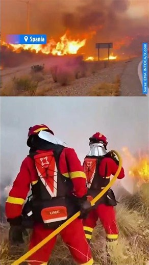12 oameni au murit în Spania într-un incendiu de vegetație