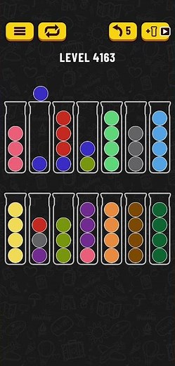 Ball Sort Puzzle Level 4163