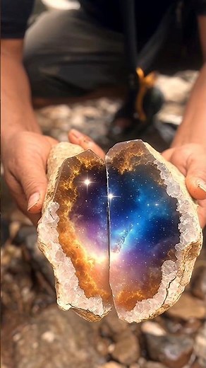 The Milky Way galaxy's cosmic nebula cloud rock 😱‼️ (visual)