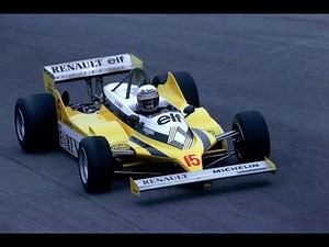 1981 French Grand Prix at Dijon CBS Broadcast