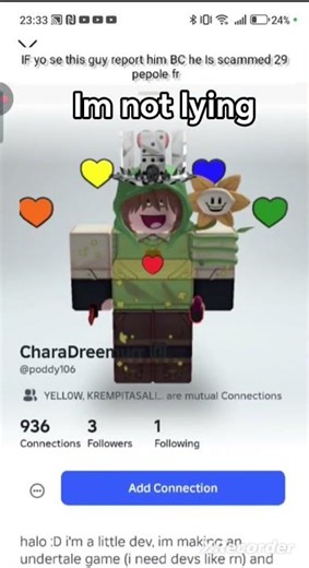 he Is scamer #roblox