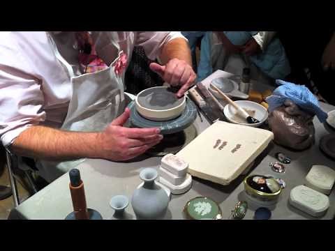 Wedgwood Jasperware making demo #2