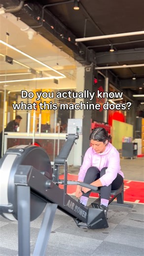 ᴀarshiya | ᴍɪɴᴅsᴇᴛ ᴀɴᴅ ғɪᴛɴᴇss on Instagram: "The row machine is one of the most underrated cardio tools. It works legs, core, back, arms and pushes your heart rate up. Low impact on joints but high on calorie burn. Perfect for stamina, fat loss, and full-body conditioning. 💪 #cardio #fatloss #cardioworkout #weightloss #workoutforbeginners"