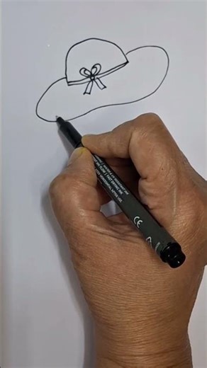 Easy to draw hats 🤠 for beginners #drawing #sketchful #easydrawing #penandpaper