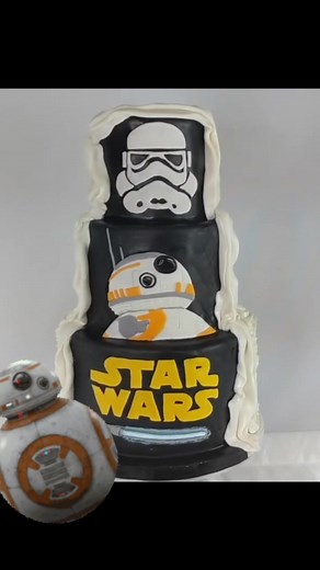 Star Wars Themed Wedding Cake Ideas