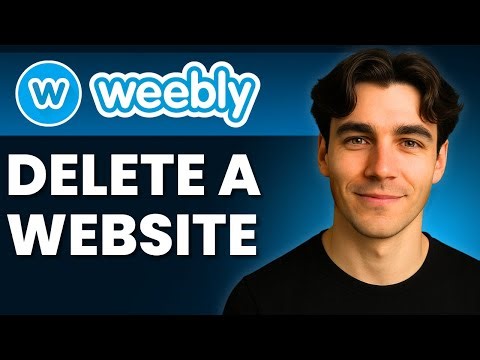 How To Delete A Website In Weebly (Tutorial 2025)