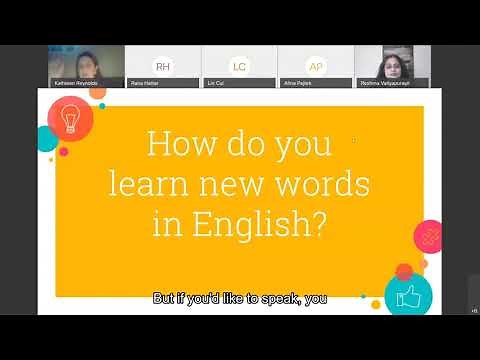 Sample Online Live ESL Class