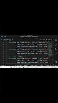 Common UI layout, database utility module #python Part-2
