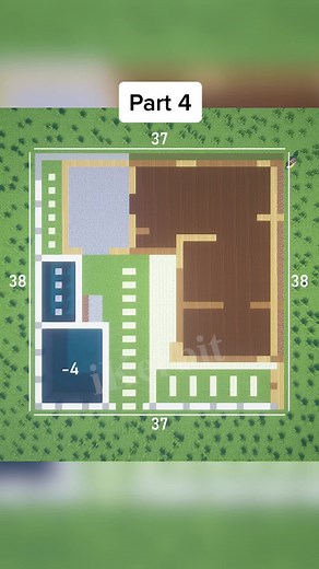 Minecraft Wooden House Building Tutorial: Part 4