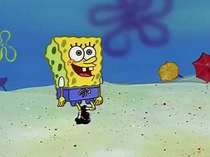 Spongebob Squarepants - Stepping On The Beach