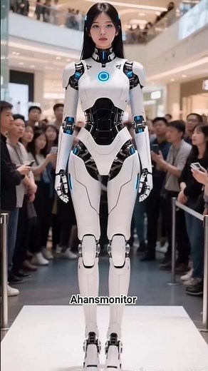 Future Tech Robot 🤖 Sci-Fi Shorts 2025 | #Shorts #RobotGirl #AI