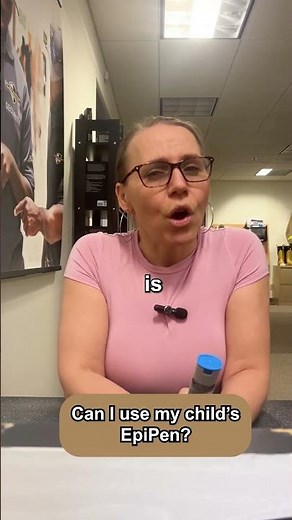 Can you use your child's EpiPen in an emergency?