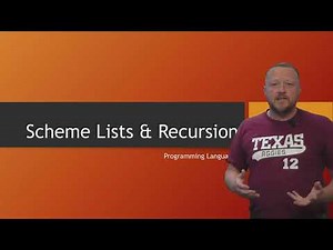 0 - Introduction to Scheme Lists and Recursion