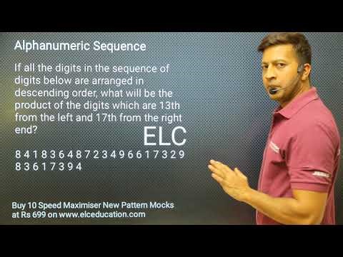 MBA CET 2026 | Alphanumeric Sequence | The Topper's Way