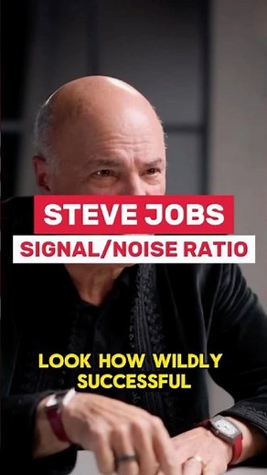 Kevin O'Leary explaining 80/20 Signal to Noise Ratio on the ‪@TheDiaryOfACEO‬ podcast