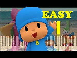Pocoyo Theme Song Piano Tutorial
