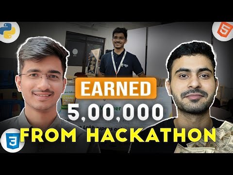 He win 90% of hackathon by this secret strategy | Earned 5 lakh