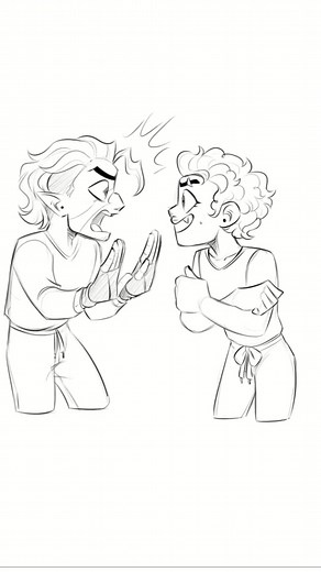 Animated Character Conflict: A Dramatic Interaction