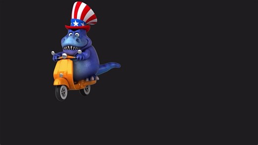 Dinosaur, T-Rex, Dino. Free Stock Video