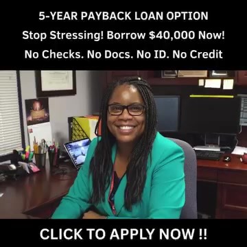 I Was Rejected 12 Times for Loan Approval. But Finally Got Approved For $40,000. I Almost Gave up until my buddy told me about this 2025 American Loan Program. I Applied and Got Approved. I was shocked at how easy the process was. And they cleared all my credit card bill at 0% Interest rate. No Credit, No ID Required No Paperwork Upto 5 Years Payback Option Apply Now to See How much You qualify for. | Emily Rivers