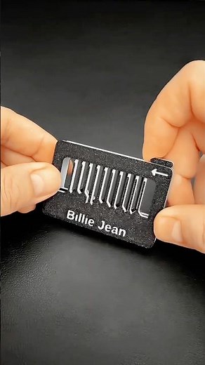 Billie Jean - Michael Jackson 🕺✨3D Musical Fidget #michaeljackson #billiejean #3dprinting