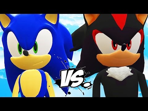 SONIC VS SHADOW - SONIC THE HEDGEHOG VS SHADOW (SONIC BOOM)