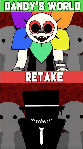 Incredibox Sprunki Retake NEW Dandy's World Vs Original Sprunki Retake *HORROR VERSION* 😭