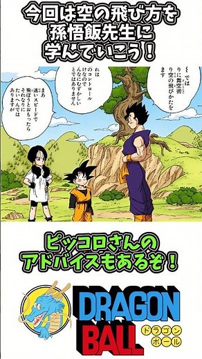 【孫悟飯先生の舞空術講座】ドラゴンボール徹底解説