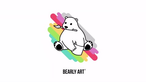 Bearly Art Precision Craft Glue - The Original - 4fl oz - Tip Kit Included - Dries Clear - Metal Tip - Wrinkle Resistant - Flexible and Crack Resistant - Strong Hold Adhesive - Made in USA