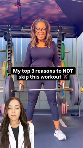 Dr. Amy Shah on Instagram: "I give you my prescription for 🏋🏽‍♀️ at the end Kudos to @oprah for recently starting her weightlifting journey. I don’t know about you but my whole life I was told to get smaller. It wasn’t until a few years ago that I learned that it was so important to get stronger. Not only will it help you live longer with more function? It will also boost your brain health and mood. Shout out to the one and only in big sky for being the perfect backdrop for my video today. I a