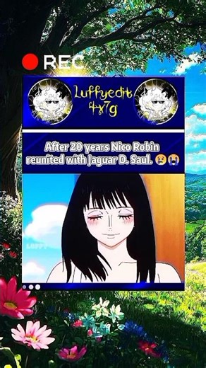 After 20 years… Nico Robin reunited with Jaguar D. Saul. 😢😭😭#onepiece