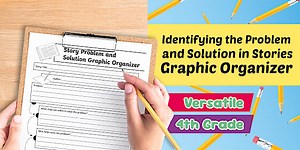Fourth Grade Identifying the Problem and Solution in Stories Graphic Organizer
