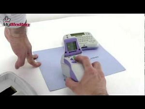 Xyron Design Runner Engraved Font Demo