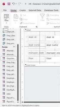 36. Form Properties (Format) - خصائص النموذج (التنسيق) #msaccesstips #msaccesstricks #formproperties