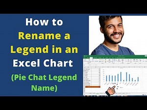 How to Rename a Legend in an Excel Chart (Pie Chat Legend Name)