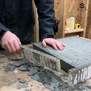 Building a CONCRETE End Table | Spencley Design Co