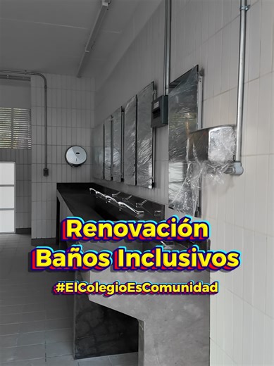 #ElColegioEsComunidad 😸 | ¡Nuestros sanitarios mixtos se están renovando! 💜 ¿Sabías que fuimos el primer plantel del CCH en implementarlos? 🚽 Conoce esta iniciativa. 🎬 Vanessa García / Aldair Alcalá @UNAM @Cch Tv #CCHVallejo #CCH #UNAM #Bachillerato