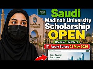 Saudi Madinah University Scholarship 2026 Open | Who Can Apply?