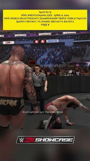 WWE 2K19 Showcase | Randy Orton vs. Daniel Bryan , Batista | Part 8