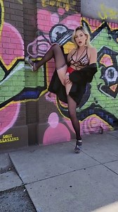 Big Fake Tit Hooker Pisses in Public Alley (@adiraallurexxx) 🥵😍