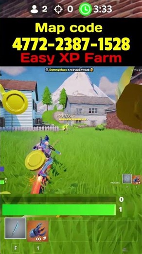 🔥 EASY XP FARM 🎯 FORTNITE 🔥 4772-2387-1528 🔥 How to level up fast in Fortnite