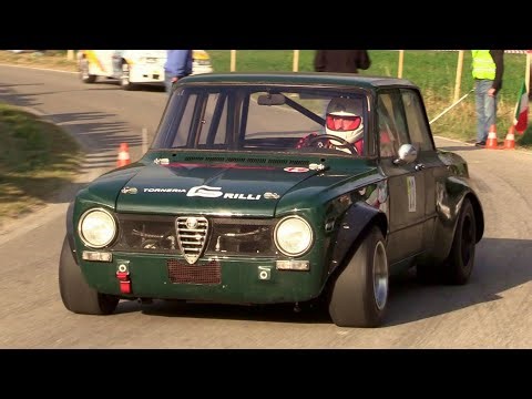 Alfa Romeo Giulia & GTA hillclimb & pure engine sound | Slalom Predappio 2025