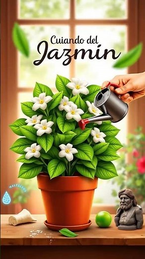 Así se cuida la planta de jazmín en casa ¡Más aromática que un perfume caro! #huertourbano #jardin