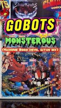 Tonka Gobots Monsterous Combiner aka Machine Robo Devil Satan Six #gobots #tonka #combiner
