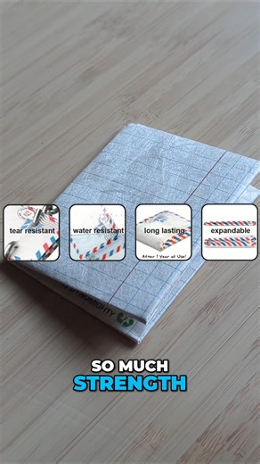 👀 Reveal the hidden web of ultra-thin fibers—50x thinner than hair! That’s the secret behind its insane strength and why the Mighty Wallet lasts like it does 💪✨ This is material science in action. | mighty wallet®