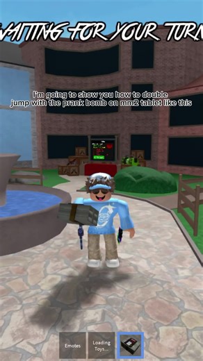 How to Double Jump with Prank Bomb on Tablet | MM2 Tutorial